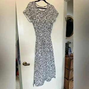 NWT Anthropologie Belted Maxi Dress with Side Slits by Dolan